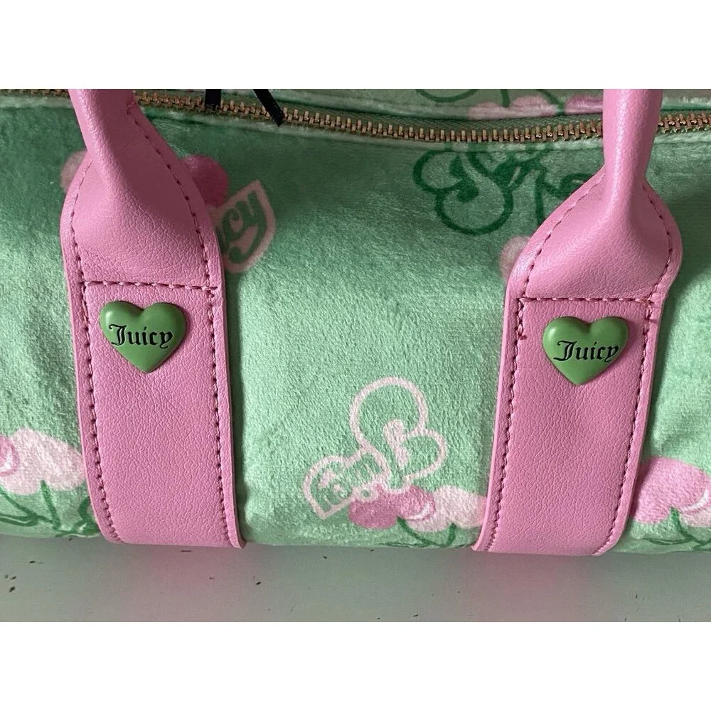 Juicy Couture Retro Cherry Mini Bag Retro Green Multi Barrel Crossbody‎ Gelato